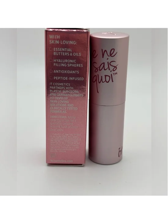 IT Cosmetics Je Ne Sais Quoi Hydrating Lip Treatment Your Perfect Pink 0.11 oz - Picture 5 of 5